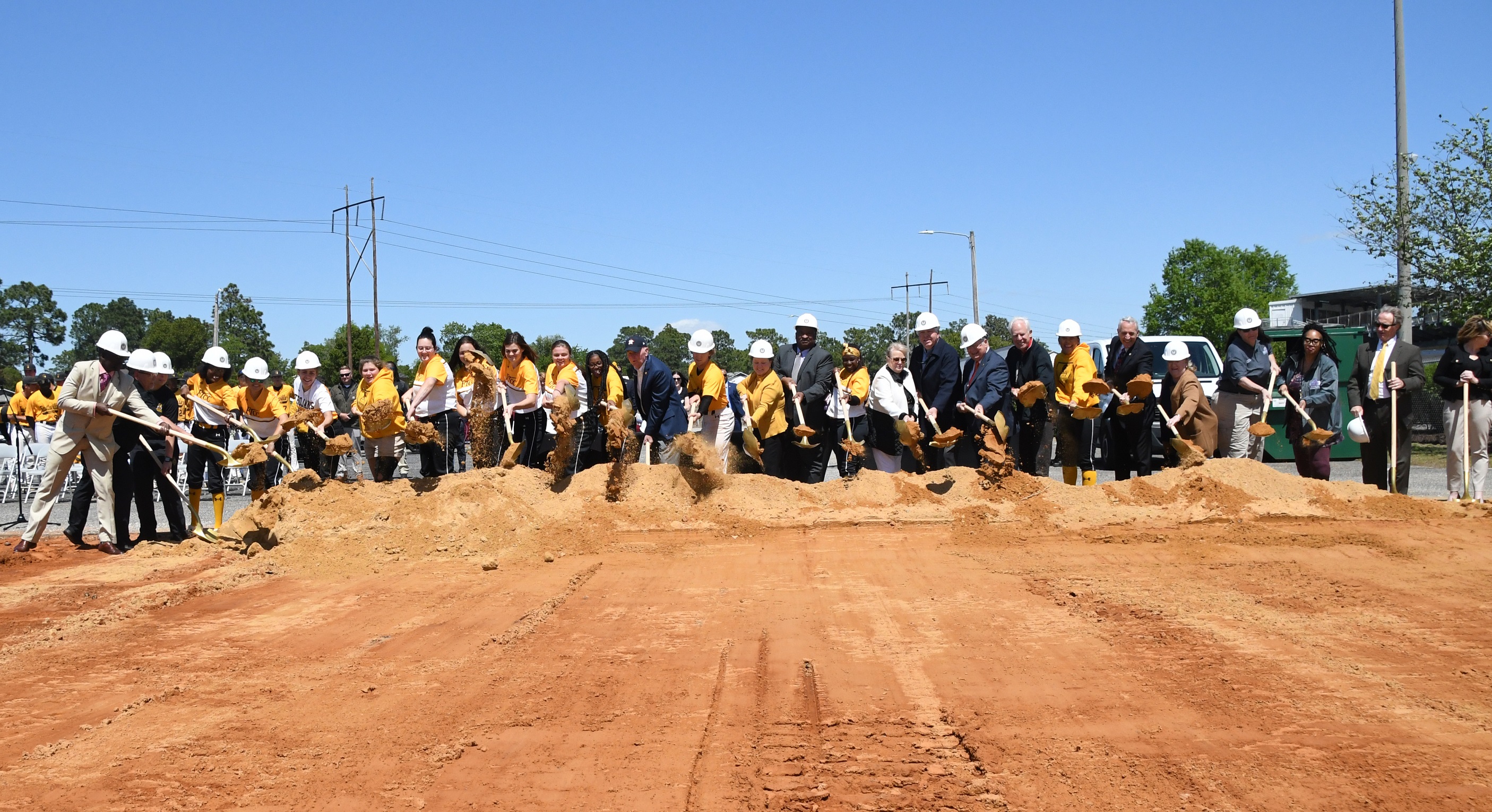 FTCC softball field groundbreaking - April 19, 2022