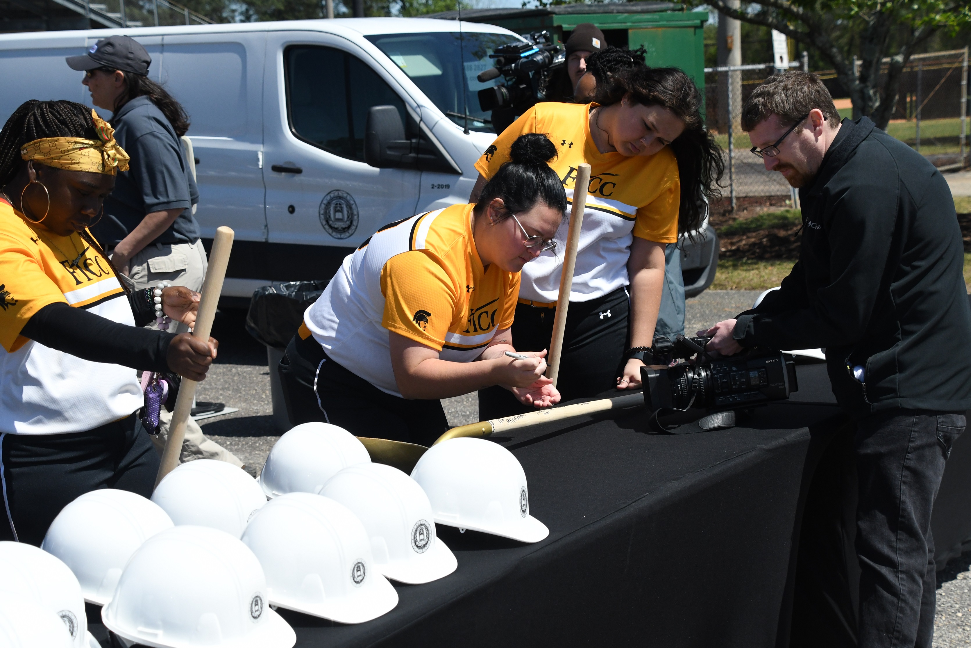 FTCC softball field groundbreaking - April 19, 2022